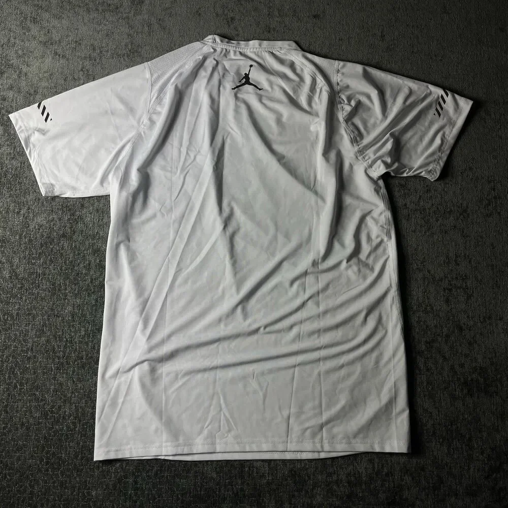 Nike Air Jordan 23 short Sleeve White Shirt Dri Fit 4XL